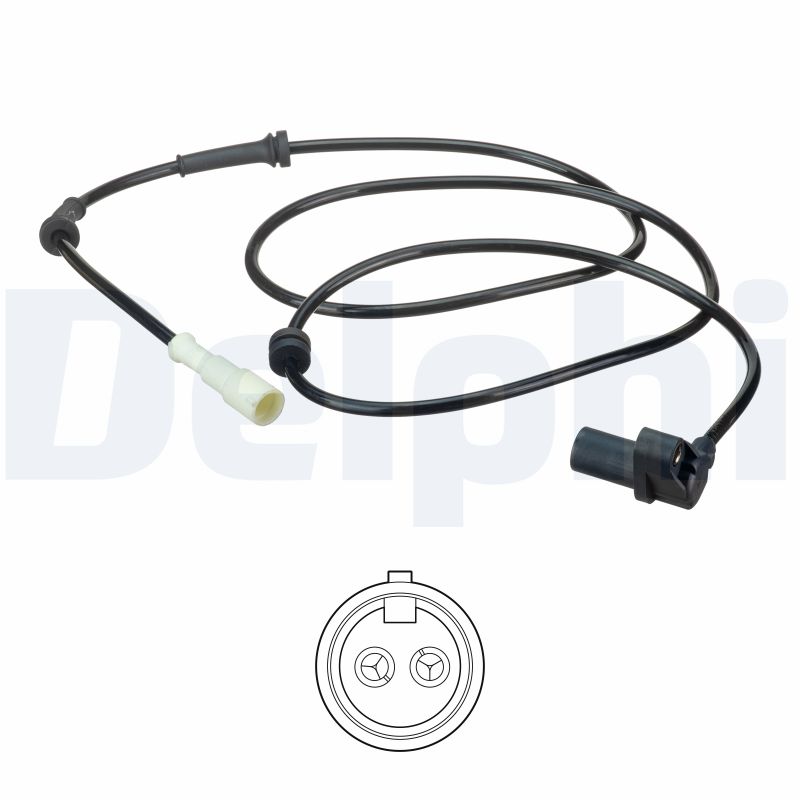 DELPHI ABS Sensor ss20589 for RENAULT