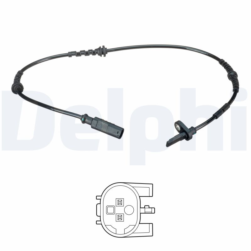 DELPHI ABS Sensor ss20596 for FIAT