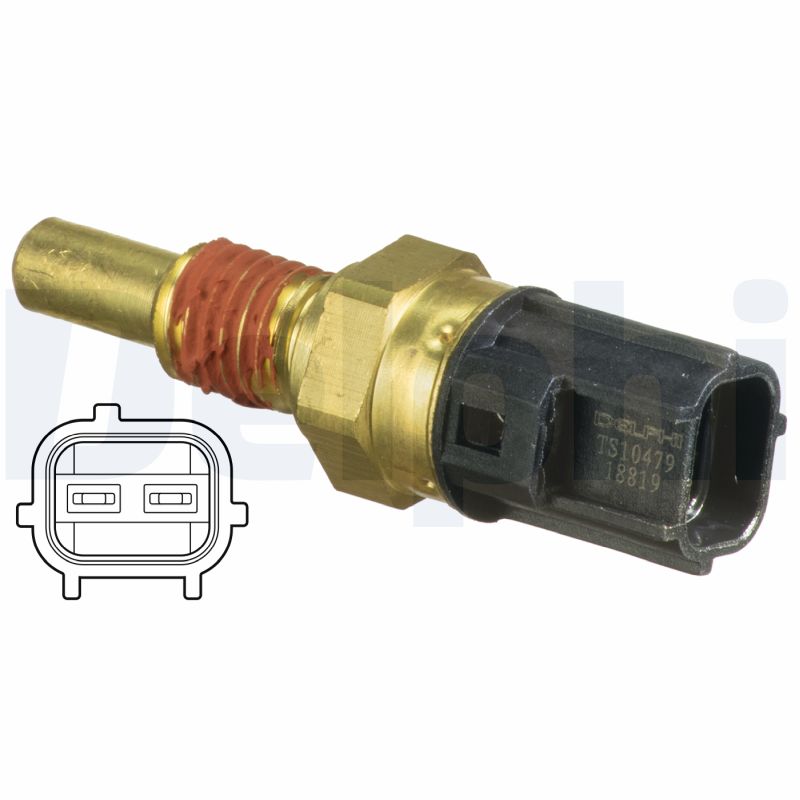 DELPHI Sensor, kølevæsketemp. ts10479 for FORD