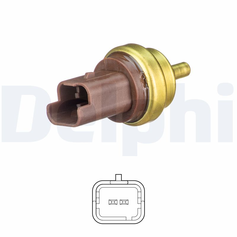 DELPHI Sensor, kølevæsketemp. ts10477 for PEUGEOT