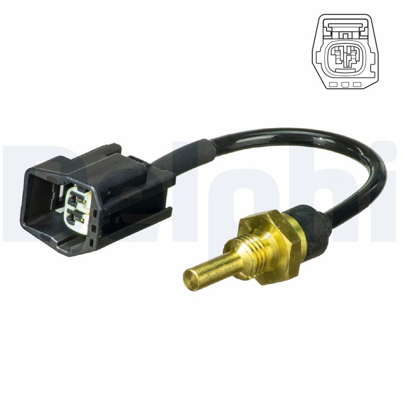 DELPHI Sensor, kølevæsketemp. ts10493 for VOLVO