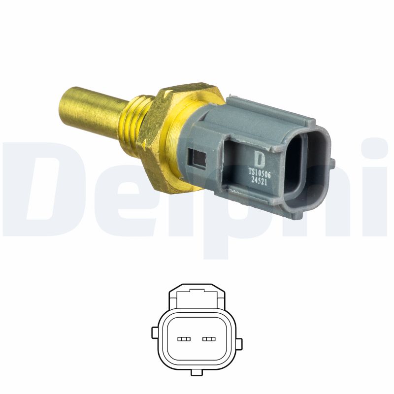 DELPHI Sensor, kølevæsketemp. ts10506 for SUZUKI