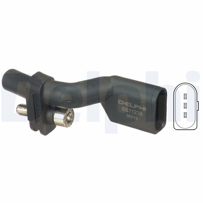 DELPHI Impulsgiver, krumtapaksel ss11238 for VW