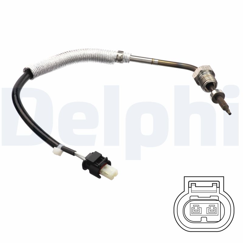 DELPHI Sensor, udstødningsgastemperatur ts30104 for MERCEDES-BENZ