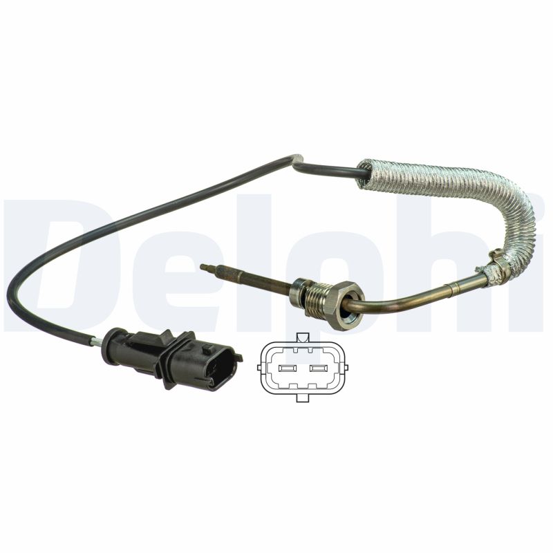 DELPHI Sensor, udstødningsgastemperatur ts30107 for FIAT