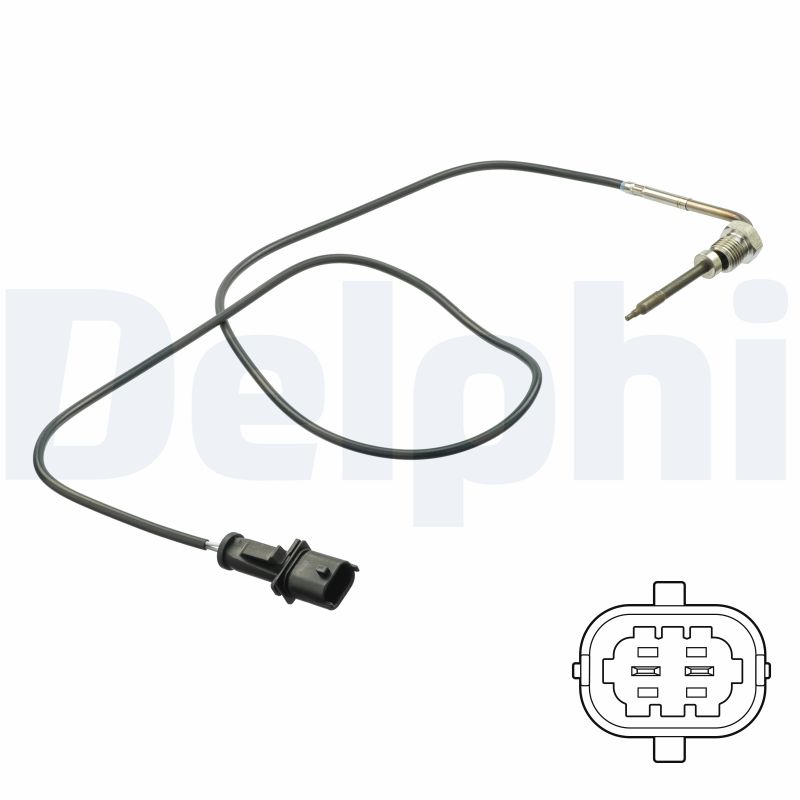 DELPHI Sensor, udstødningsgastemperatur ts30112 for FIAT