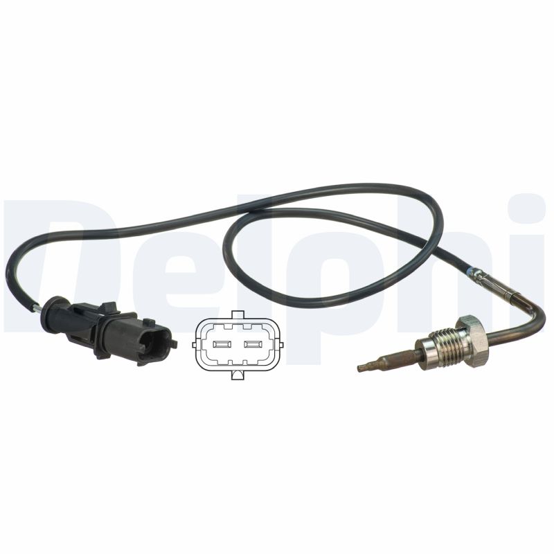 DELPHI Sensor, udstødningsgastemperatur ts30109 for FIAT