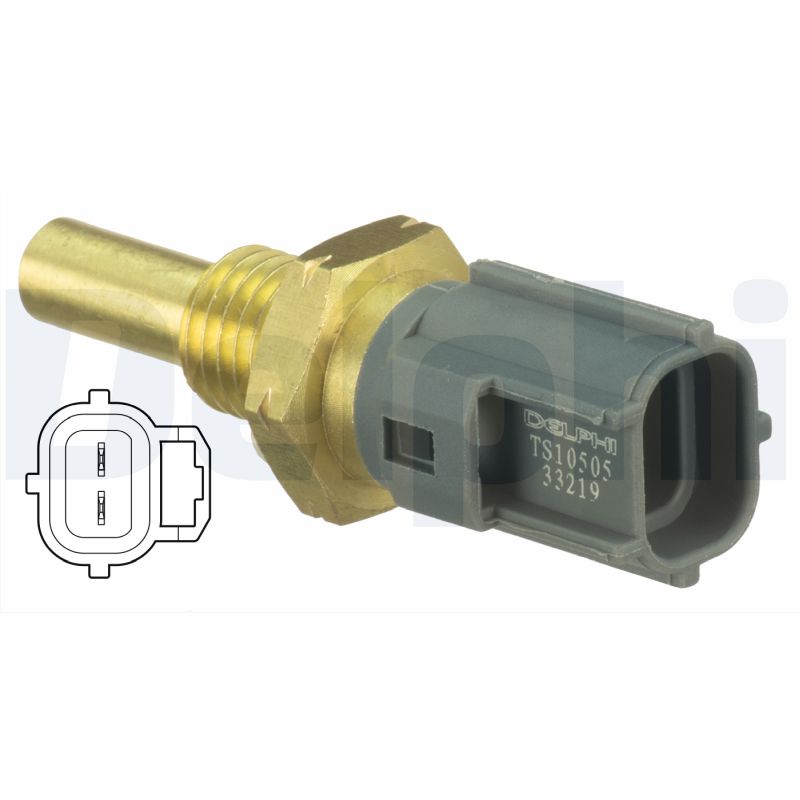 DELPHI Sensor, kølevæsketemp. ts10505 for MINI