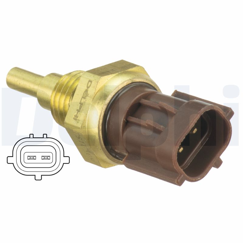 DELPHI Sensor, kølevæsketemp. ts10509 for FIAT