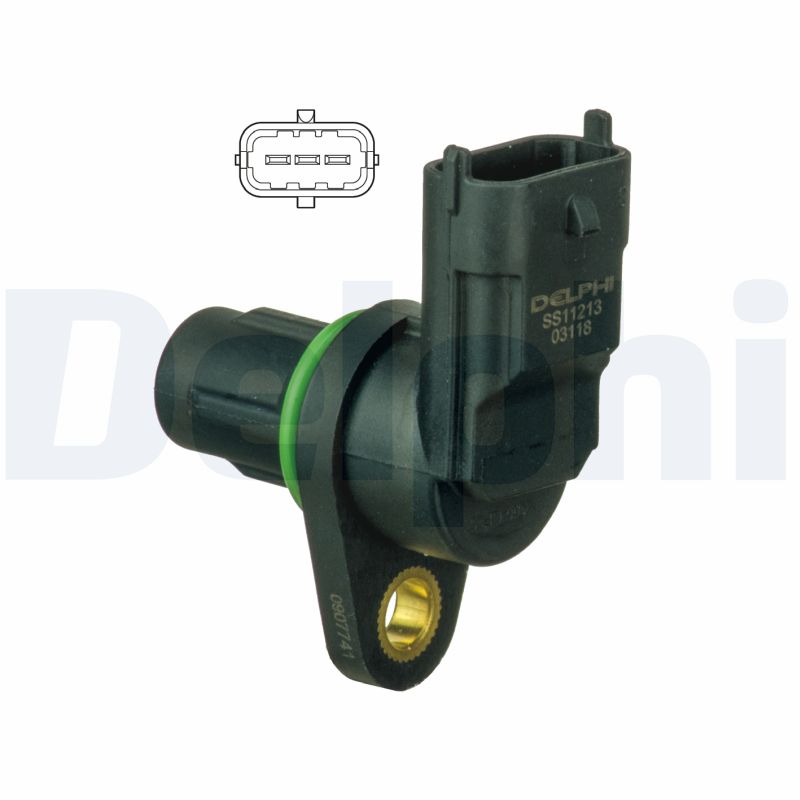DELPHI Sensor, knastakselposition ss11213 for VOLVO