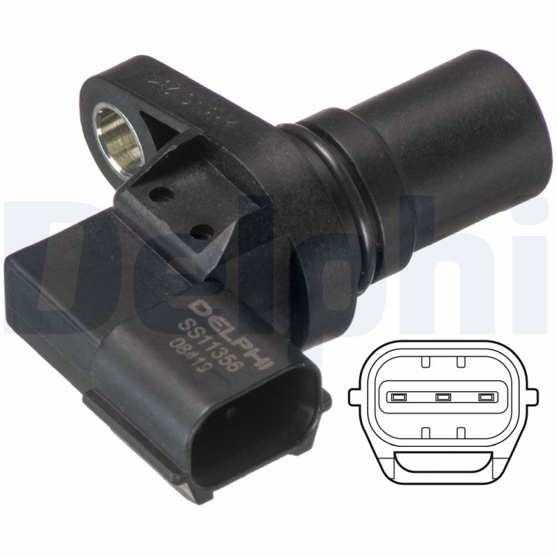 DELPHI Sensor, knastakselposition ss11356 for MAZDA