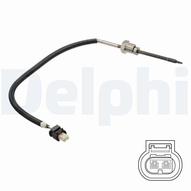 DELPHI Sensor, udstødningsgastemperatur ts30157 for MERCEDES-BENZ