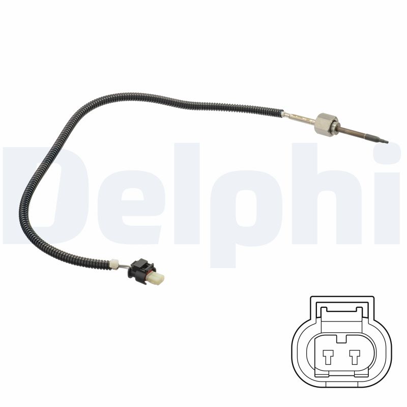 DELPHI Sensor, udstødningsgastemperatur ts30161 for MERCEDES-BENZ