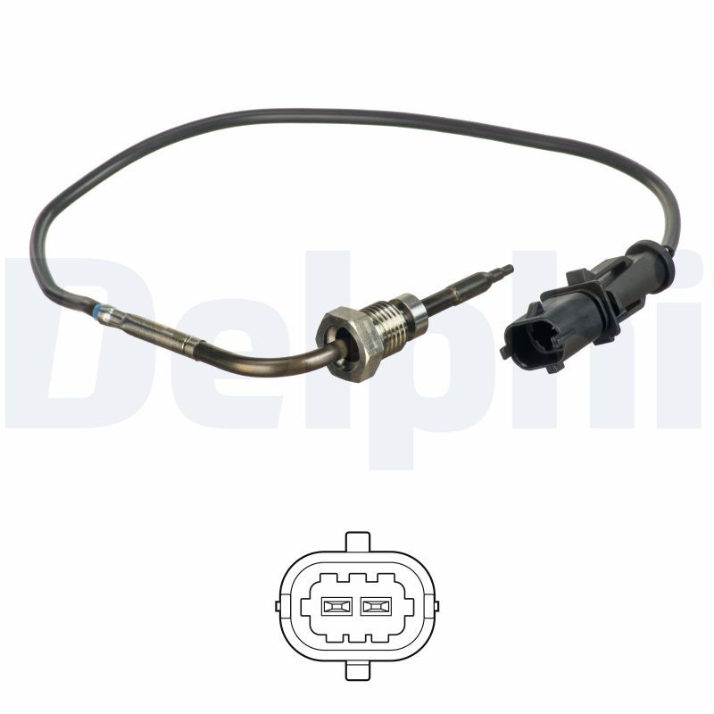 DELPHI Sensor, udstødningsgastemperatur ts30170 for FIAT