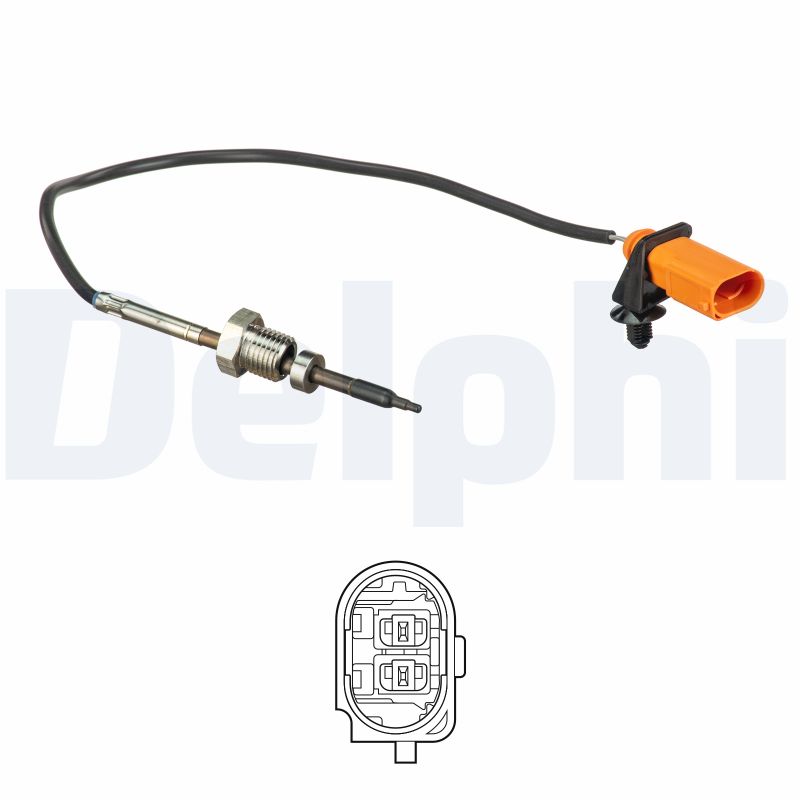 DELPHI Sensor, udstødningsgastemperatur ts30171 for VW