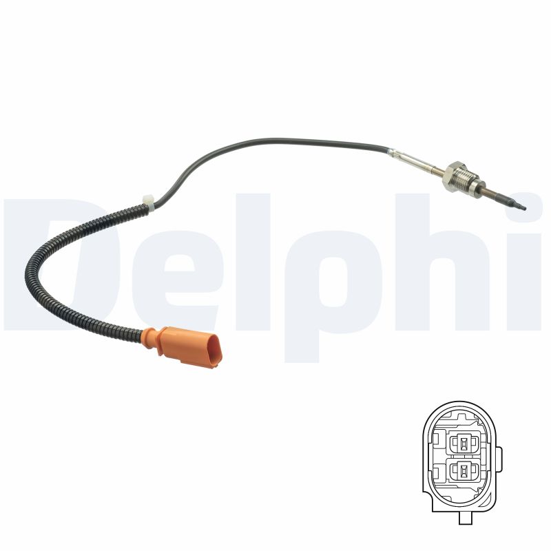DELPHI Sensor, udstødningsgastemperatur ts30175 for VW