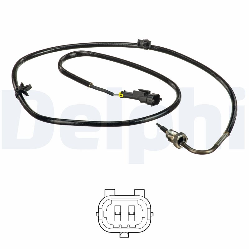 DELPHI Sensor, udstødningsgastemperatur ts30179 for OPEL VAUXHALL