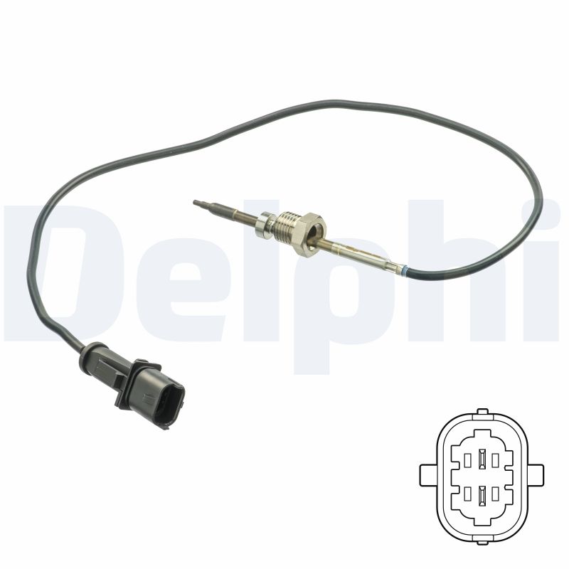 DELPHI Sensor, udstødningsgastemperatur ts30201 for FIAT