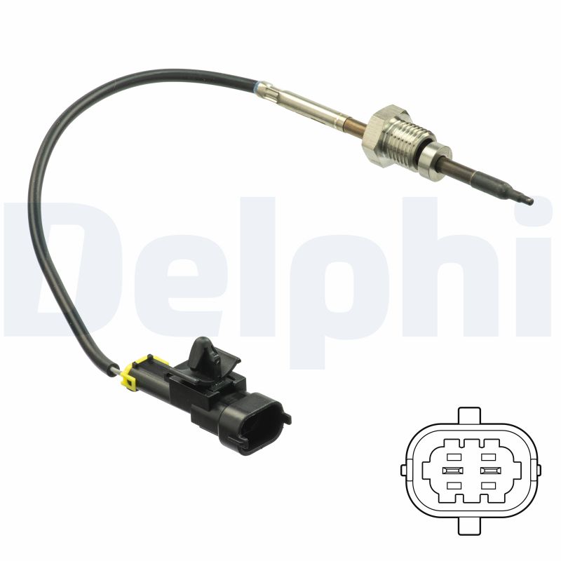 DELPHI Sensor, udstødningsgastemperatur ts30205 for CHEVROLET