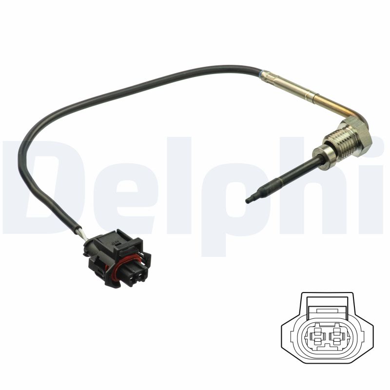 DELPHI Sensor, udstødningsgastemperatur ts30208 for CHEVROLET