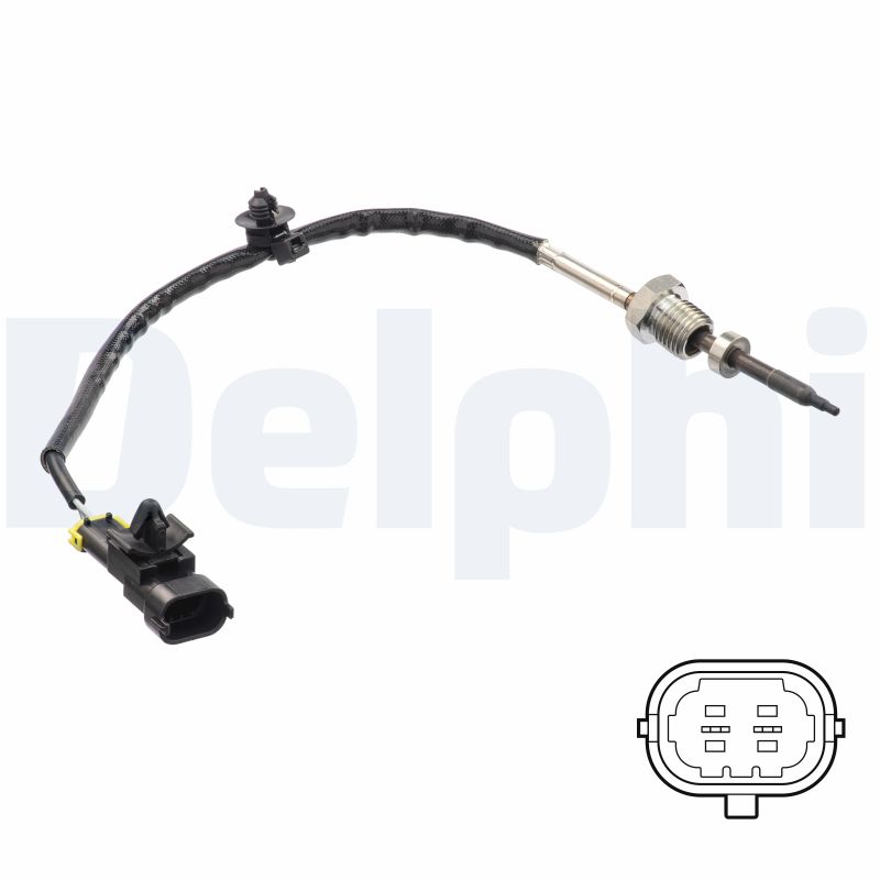 DELPHI Sensor, udstødningsgastemperatur ts30204 for CHEVROLET