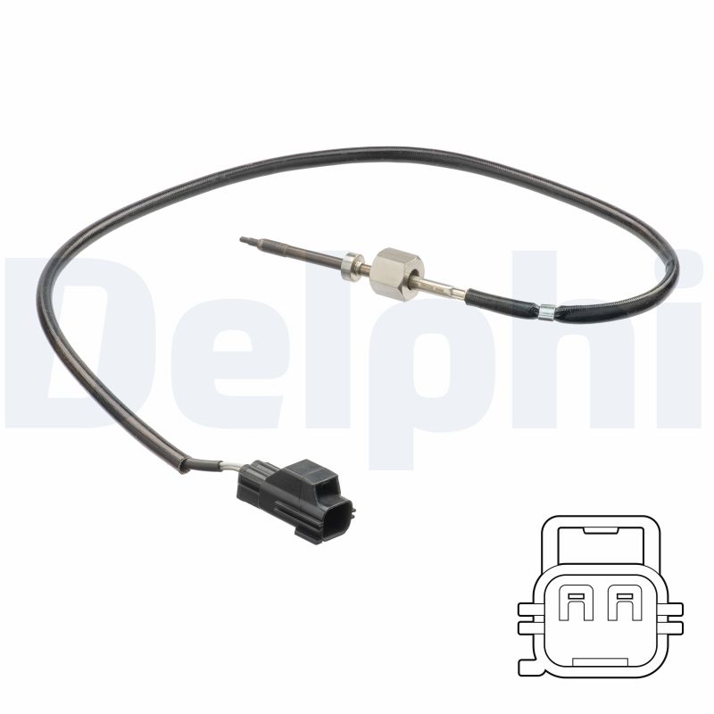 DELPHI Sensor, udstødningsgastemperatur ts30206 for JEEP DODGE