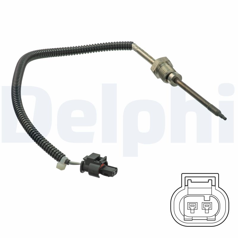 DELPHI Sensor, udstødningsgastemperatur ts30217 for MERCEDES-BENZ SMART