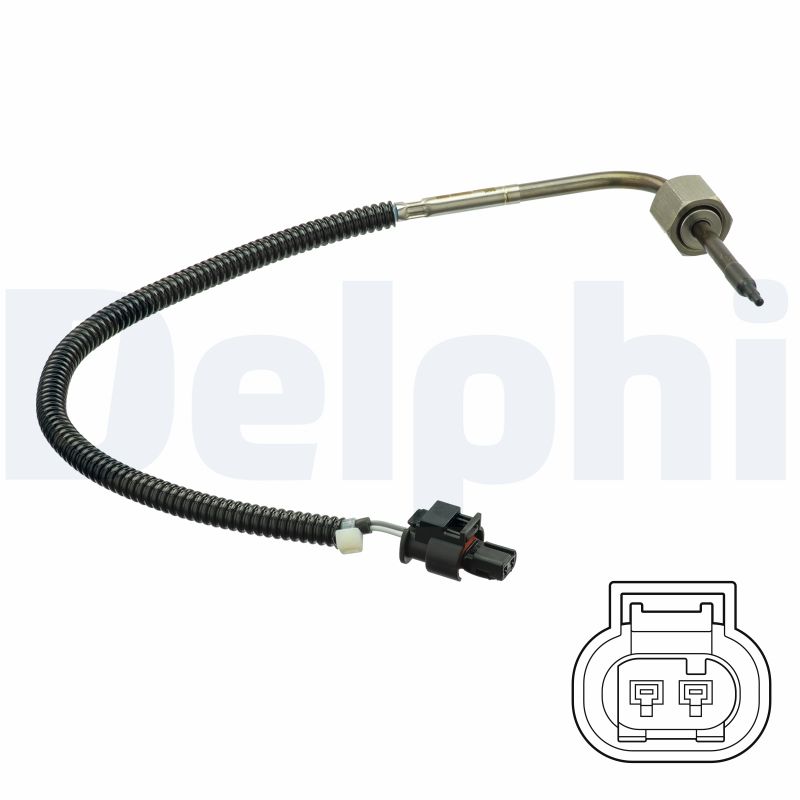 DELPHI Sensor, udstødningsgastemperatur ts30230 for MERCEDES-BENZ