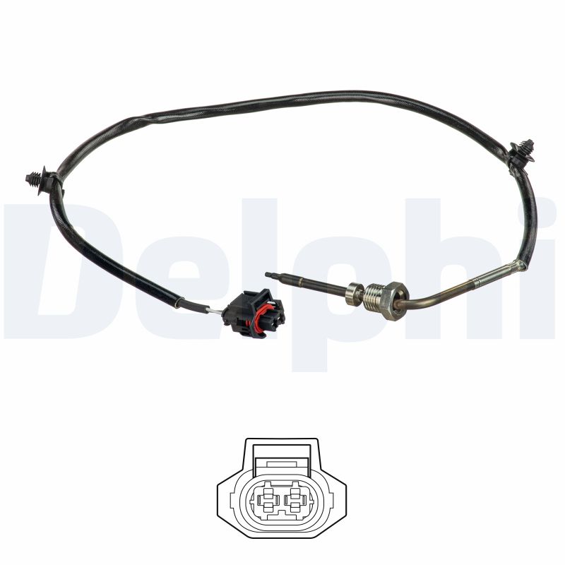 DELPHI Sensor, udstødningsgastemperatur ts30226 for OPEL VAUXHALL