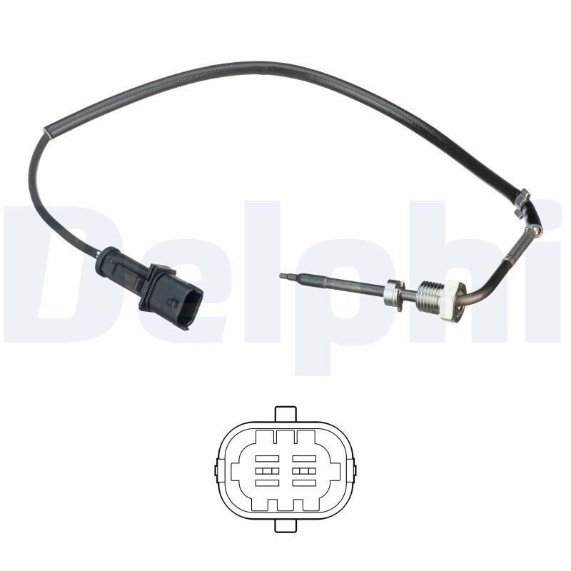 DELPHI Sensor, udstødningsgastemperatur ts30195 for DODGE