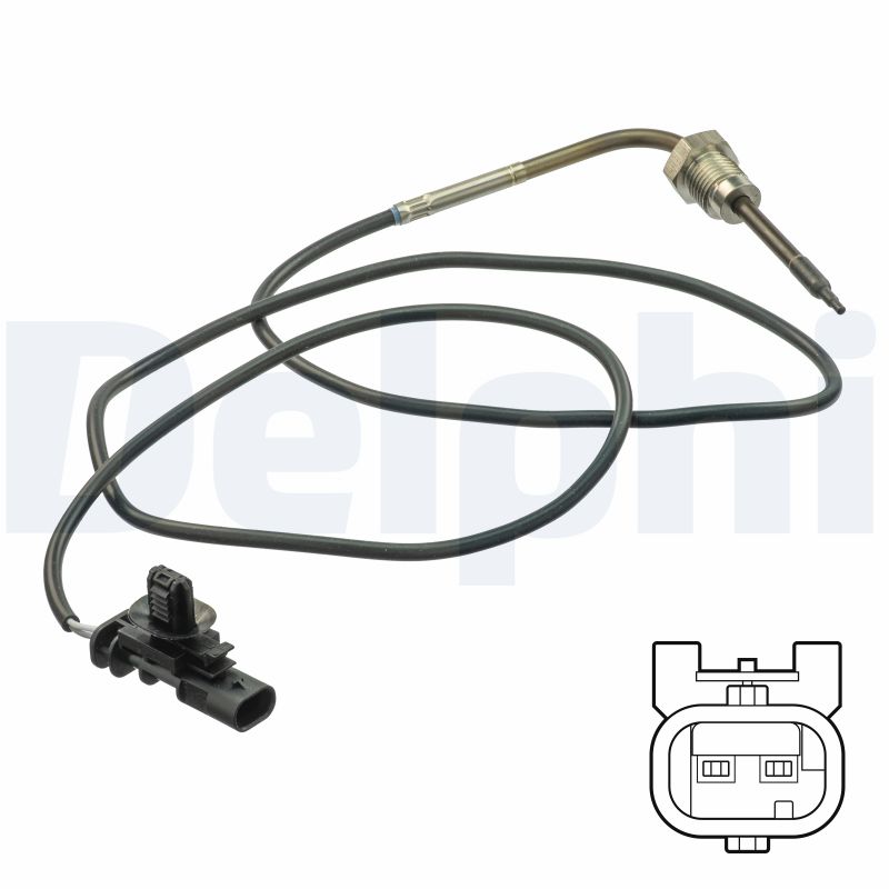 DELPHI Sensor, udstødningsgastemperatur ts30231 for CHRYSLER ALFA ROMEO