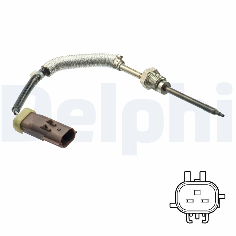 DELPHI Sensor, udstødningsgastemperatur ts30229 for JEEP