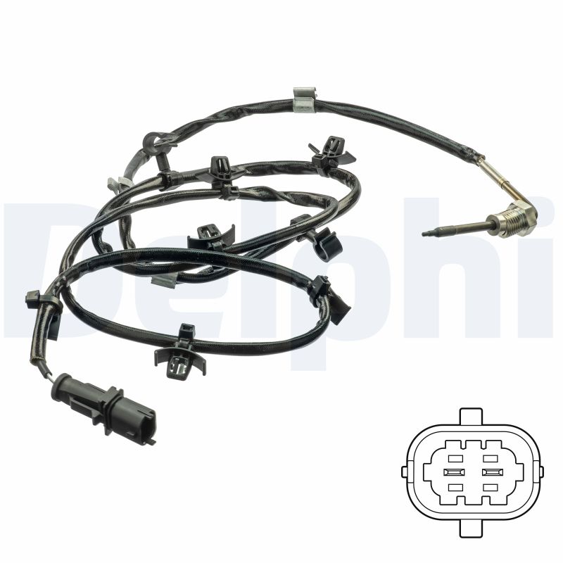 DELPHI Sensor, udstødningsgastemperatur ts30244 for OPEL