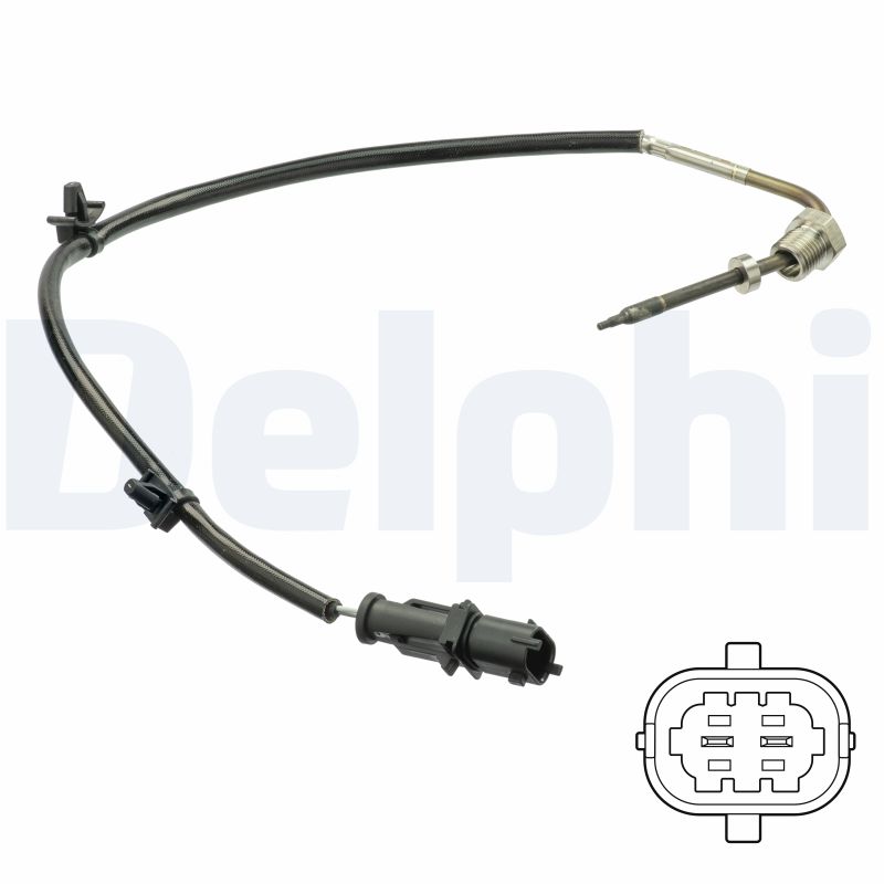 DELPHI Sensor, udstødningsgastemperatur ts30233 for OPEL VAUXHALL