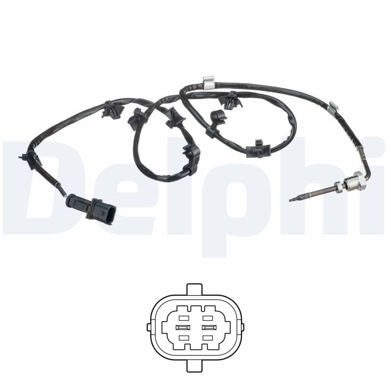 DELPHI Sensor, udstødningsgastemperatur ts30238 for OPEL VAUXHALL