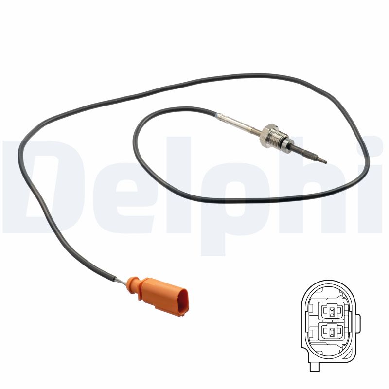 DELPHI Sensor, udstødningsgastemperatur ts30248 for VW
