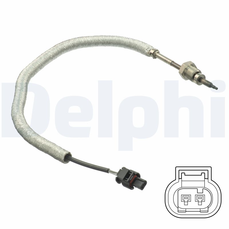 DELPHI Sensor, udstødningsgastemperatur ts30250 for JEEP