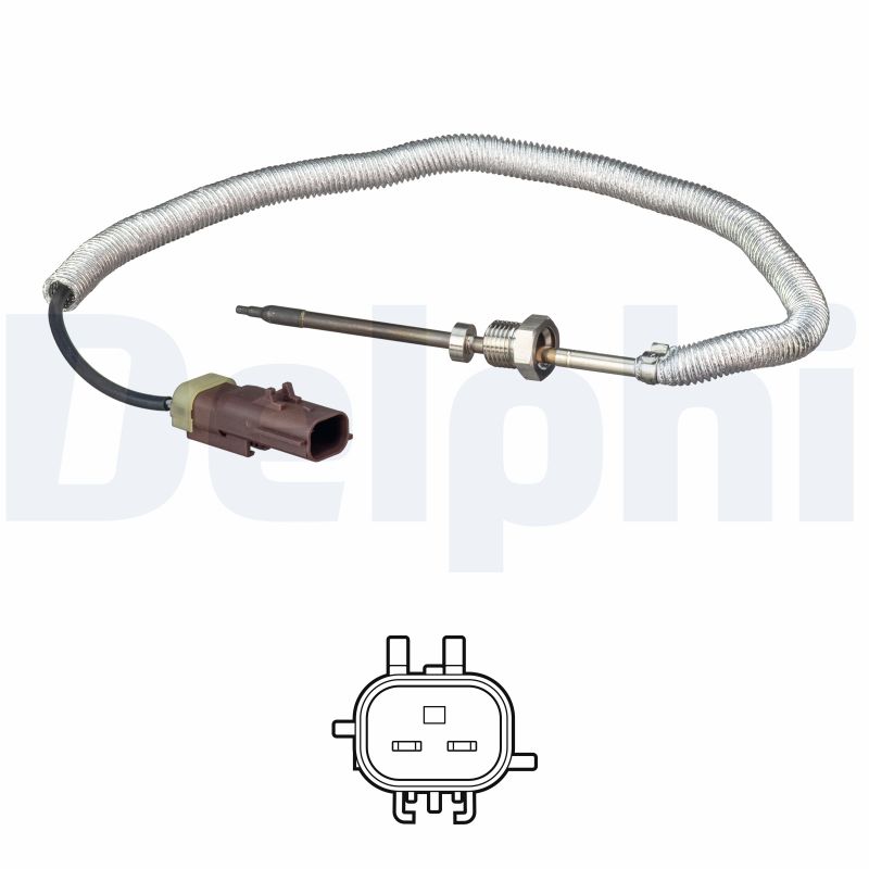 DELPHI Sensor, udstødningsgastemperatur ts30255 for JEEP