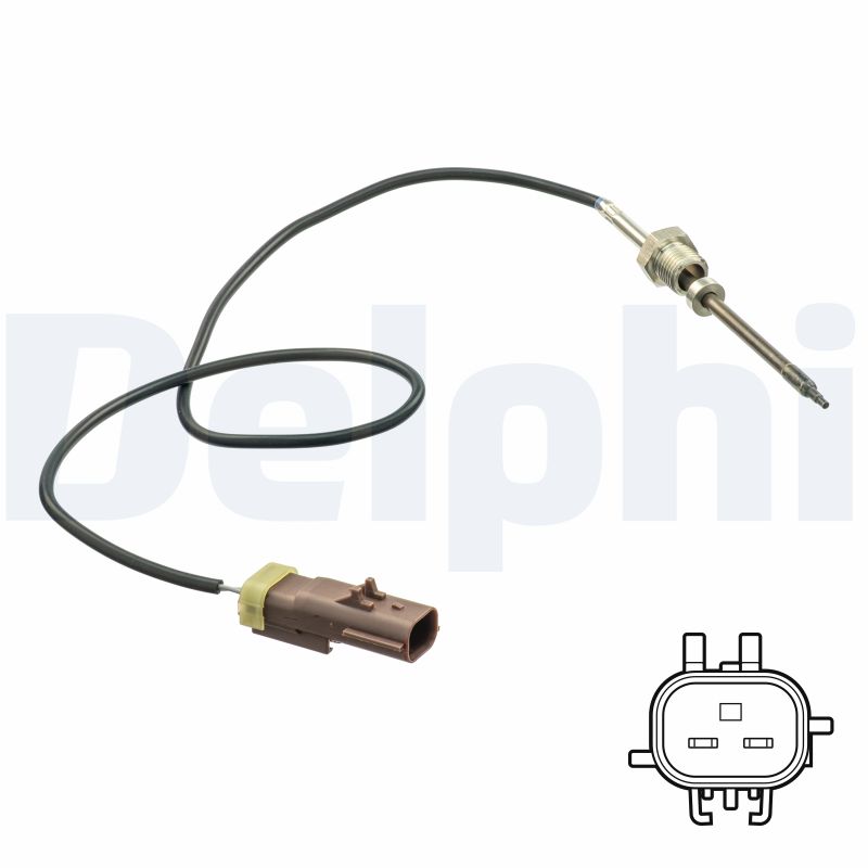 DELPHI Sensor, udstødningsgastemperatur ts30268 for JEEP