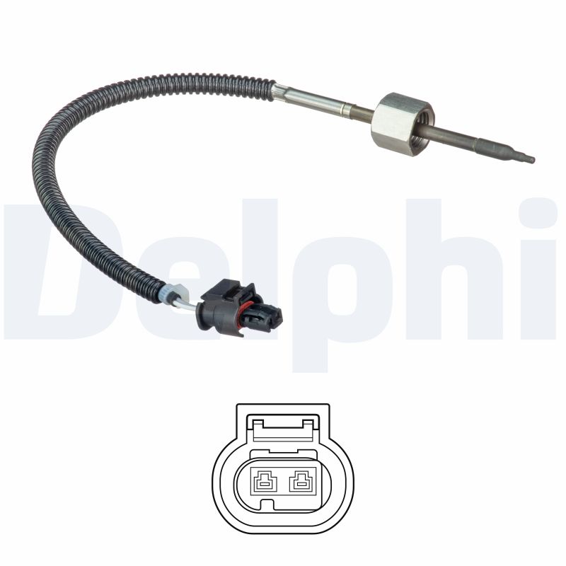 DELPHI Sensor, udstødningsgastemperatur ts30266 for MERCEDES-BENZ