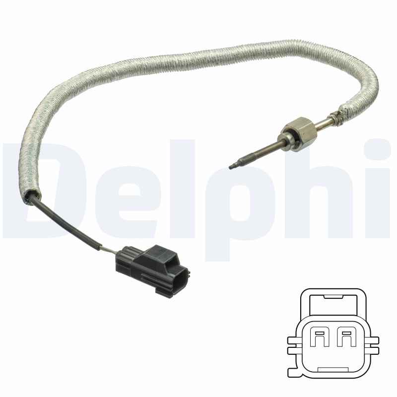 DELPHI Sensor, udstødningsgastemperatur ts30269 for JEEP