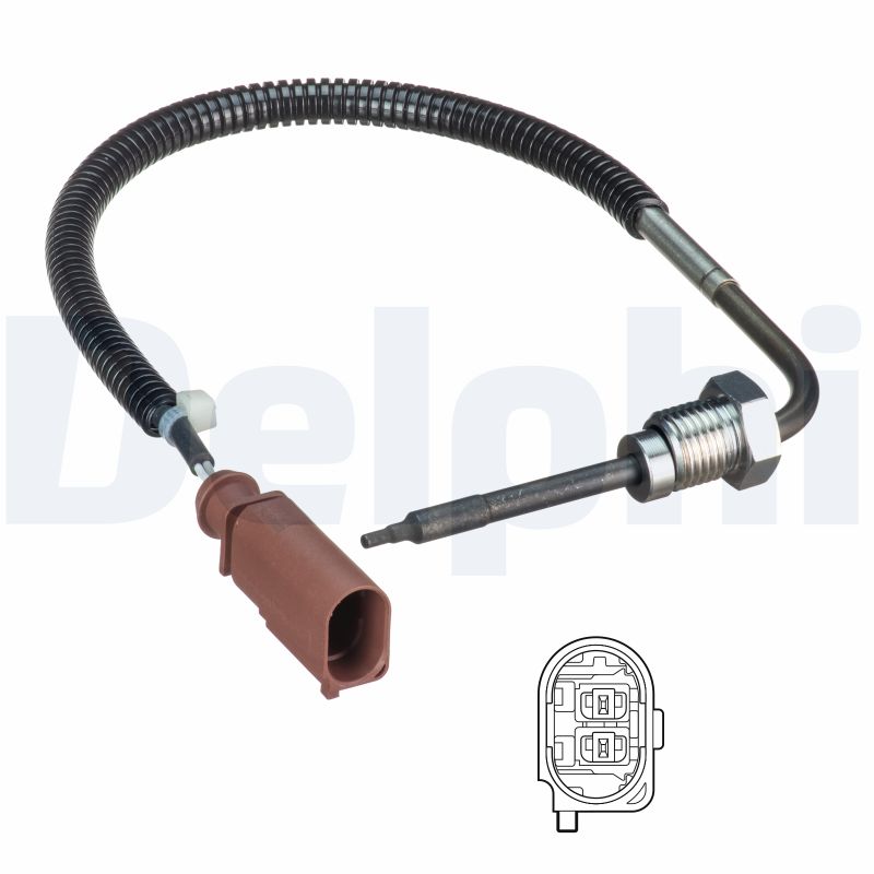 DELPHI Sensor, udstødningsgastemperatur ts30270 for AUDI