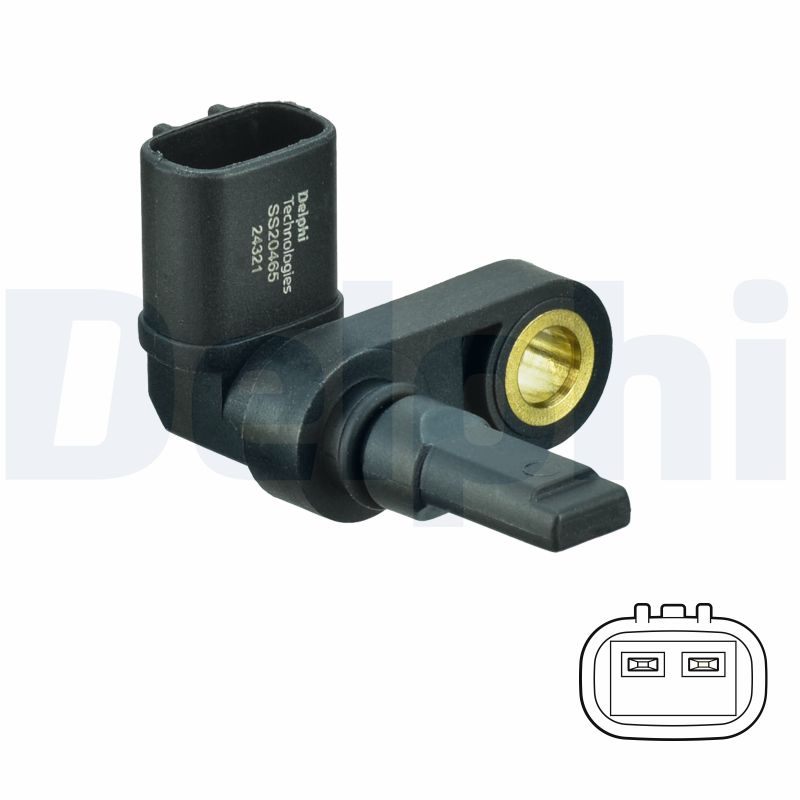 DELPHI ABS Sensor ss20465 for LEXUS
