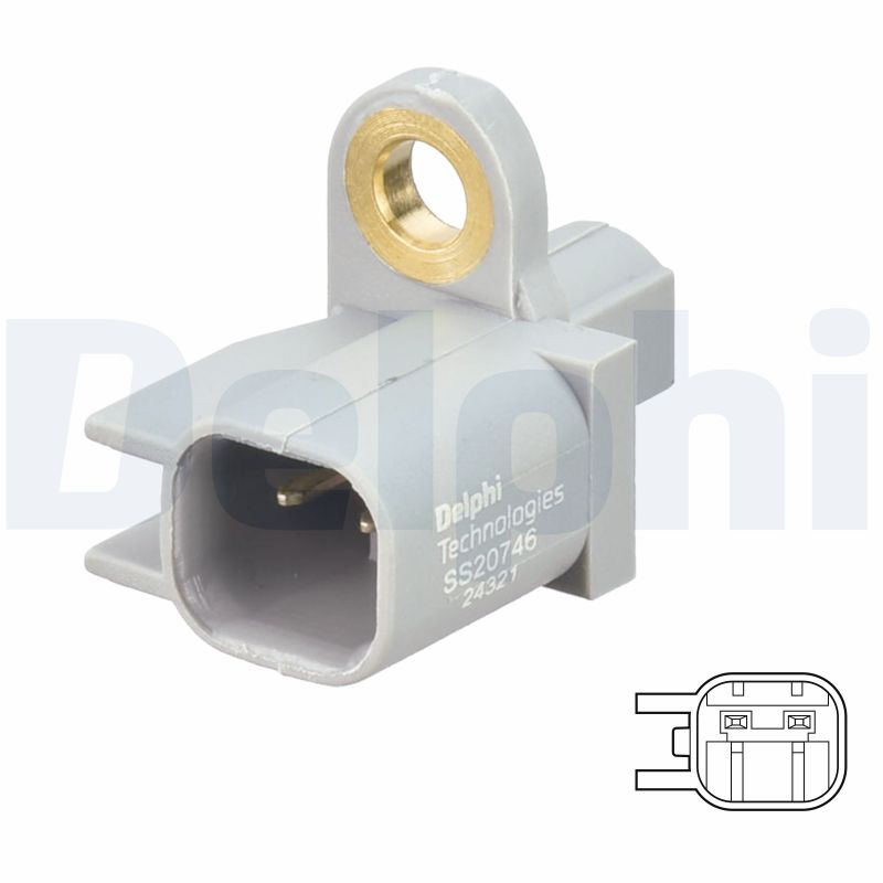 DELPHI ABS Sensor ss20746 for FORD VOLVO