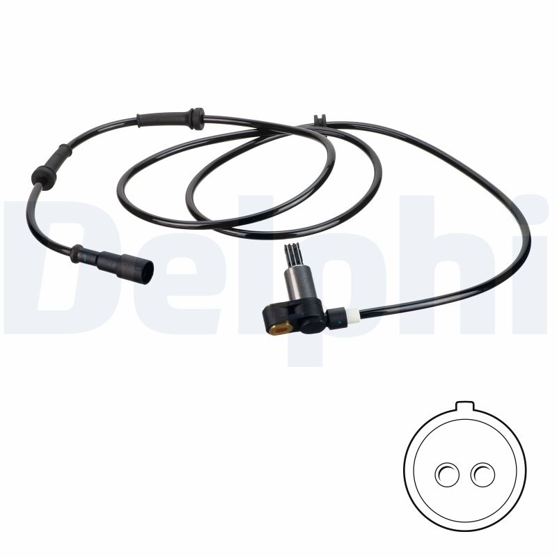 DELPHI ABS Sensor ss20749 for RENAULT