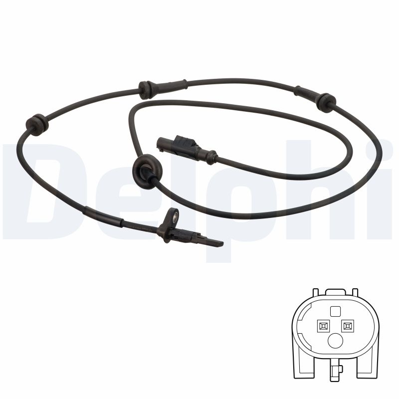 DELPHI ABS Sensor ss20778 for FIAT