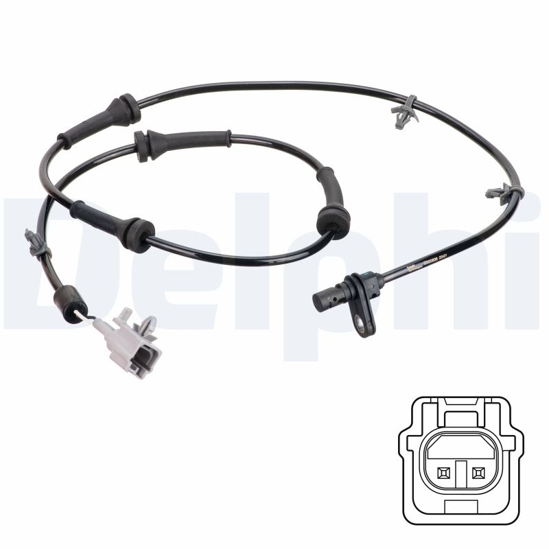 DELPHI ABS Sensor ss20806 for NISSAN