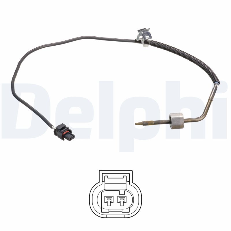 DELPHI Sensor, udstødningsgastemperatur ts30101 for MERCEDES-BENZ