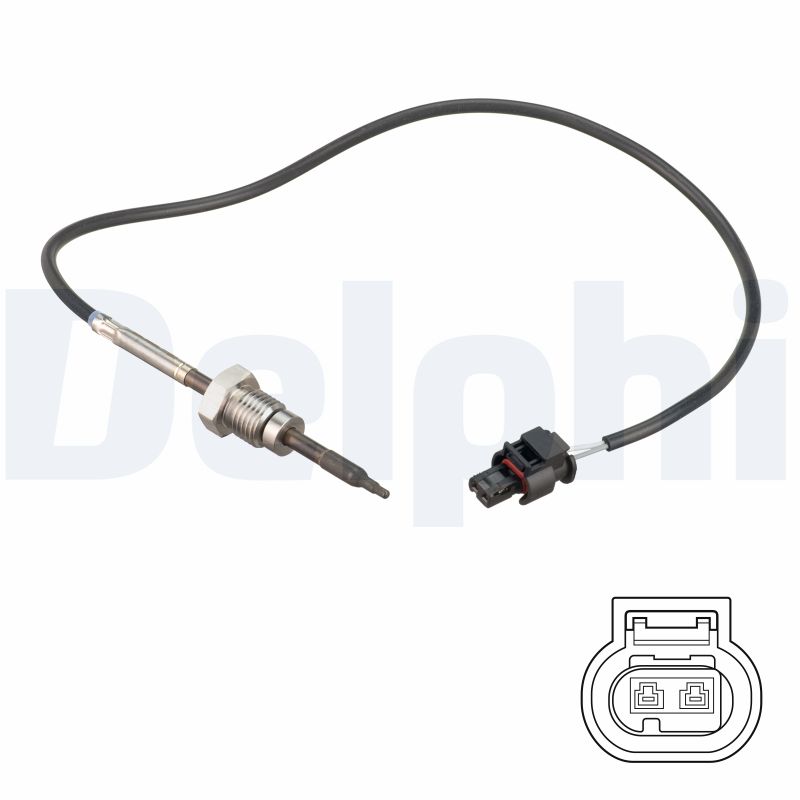 DELPHI Sensor, udstødningsgastemperatur ts30257 for MERCEDES-BENZ