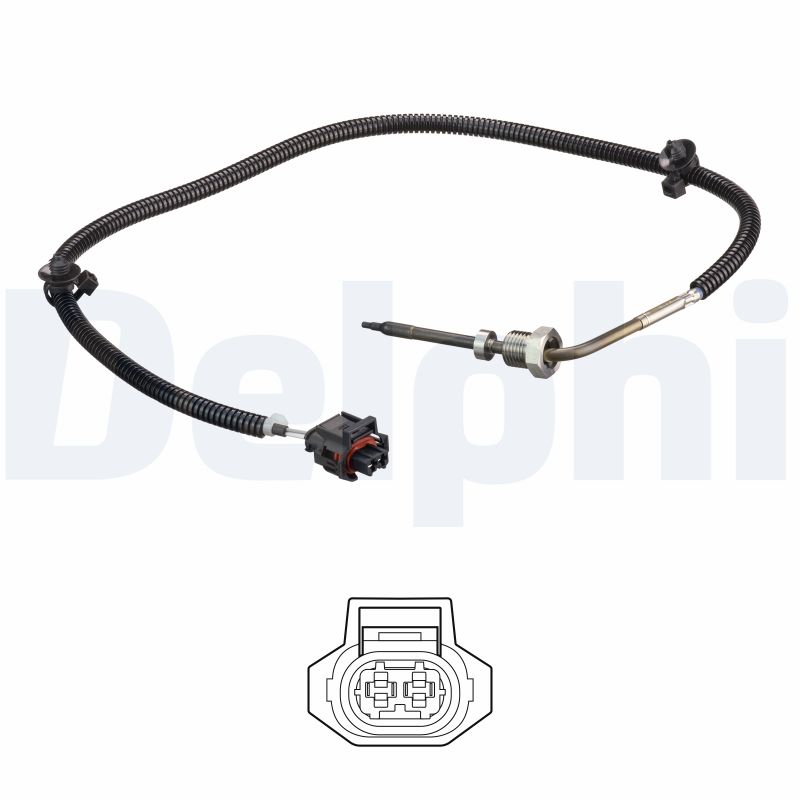 DELPHI Sensor, udstødningsgastemperatur ts30197 for OPEL VAUXHALL